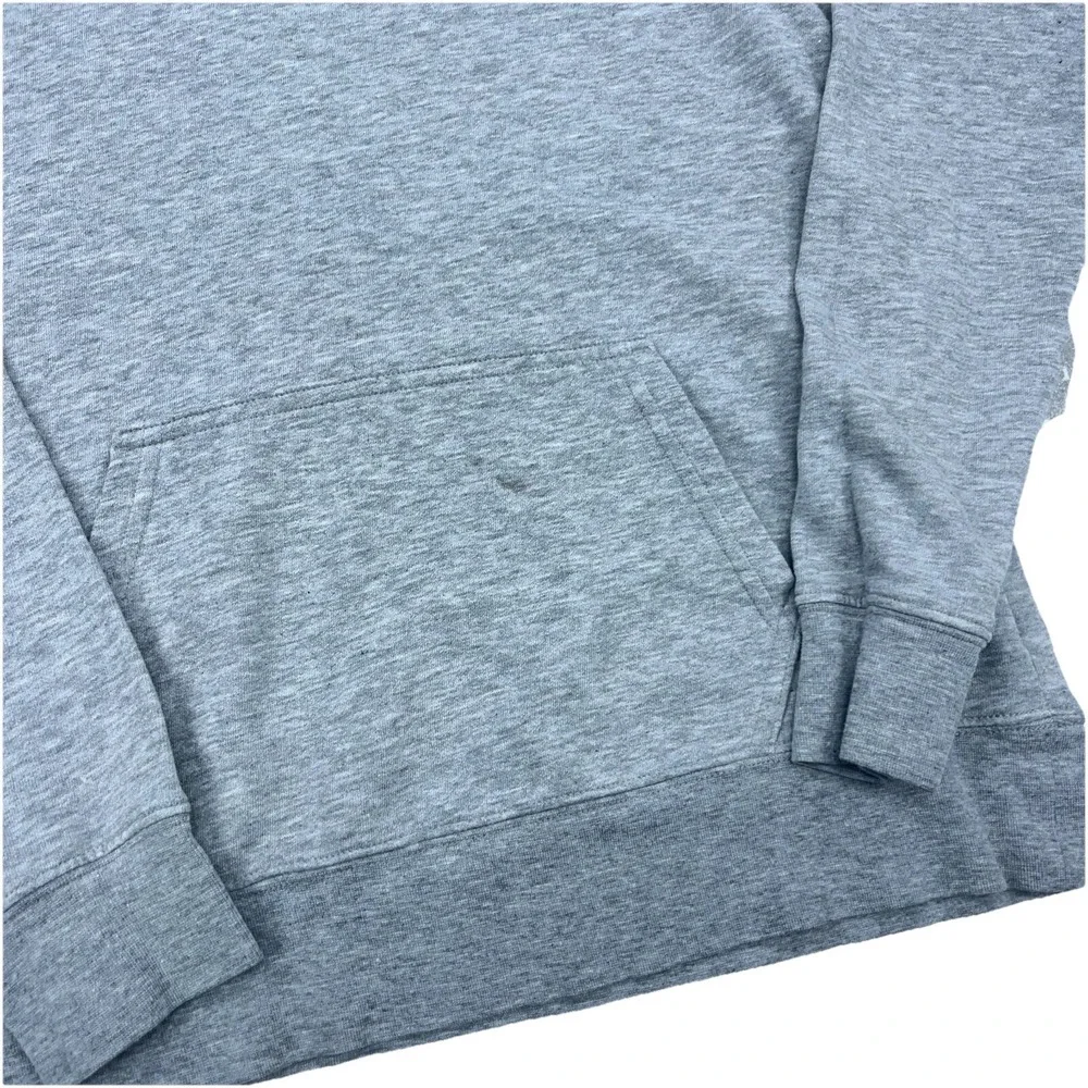 North Face Hoodie Women Small Gray Sweatshirt Sweater Spell Out Heather Ladies *